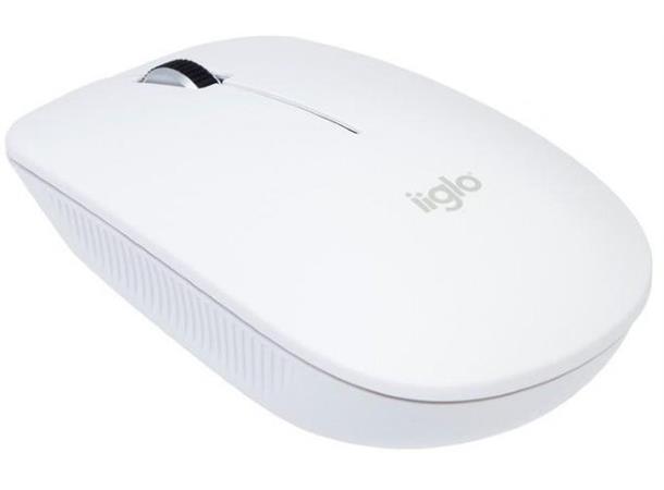 iiglo M320WL Travel Mouse Hvit 1600 dpi, trådløs