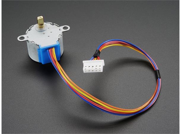 Small Reduction Stepper Motor 12VDC 32-Step 1/16 Gearing