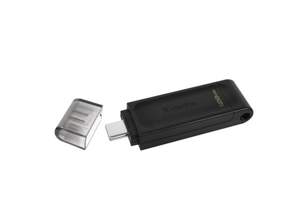 Kingston DataTraveler 128GB Minnepenn, USB 3.2 Type C