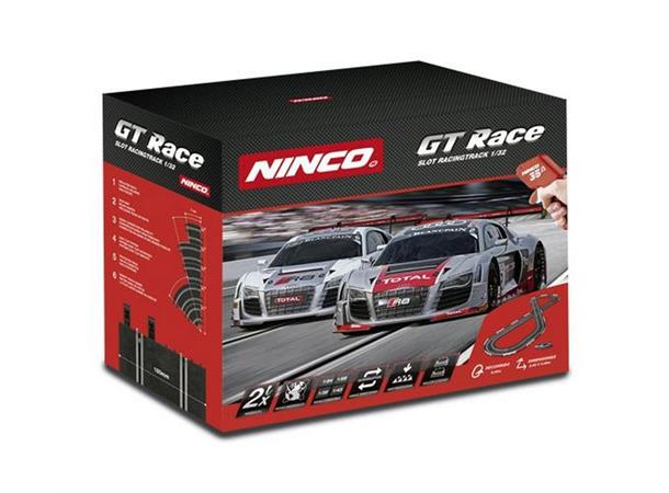Ninco Circuit GT Race Bilbane 1:32 6,6m lang bilbane med 2 Audi R8 GT3