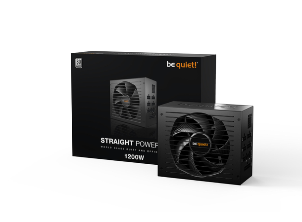 be quiet! Straight Power 12 Plat 1200W ATX 3.0, PCIe 5.0, Modulær, 80PLUS® Plat