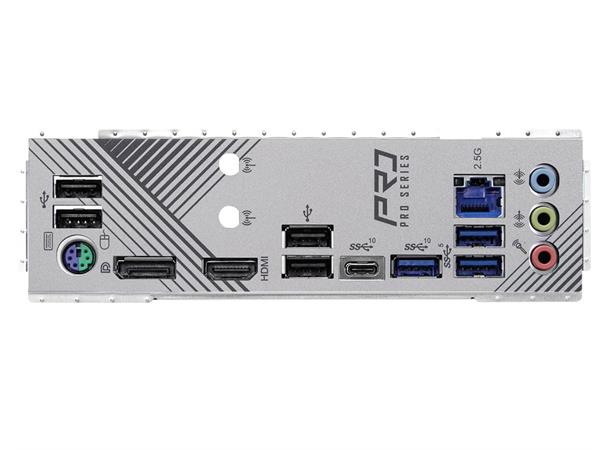 ASROCK Z790 PRO RS/D4 LGA1700, 4 x DDR4, 2.5 Gb, ATX