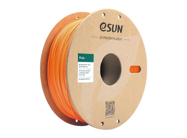 eSUN PLA+ 1.75mm 1kg - Orange Vekt filament: 1kg