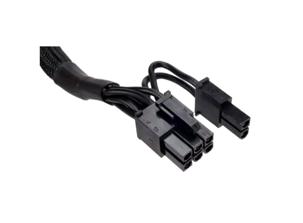 Corsair Type 4 PCI-E kabel 6+2 pins Til bl.a. RM serie PSU, Sort