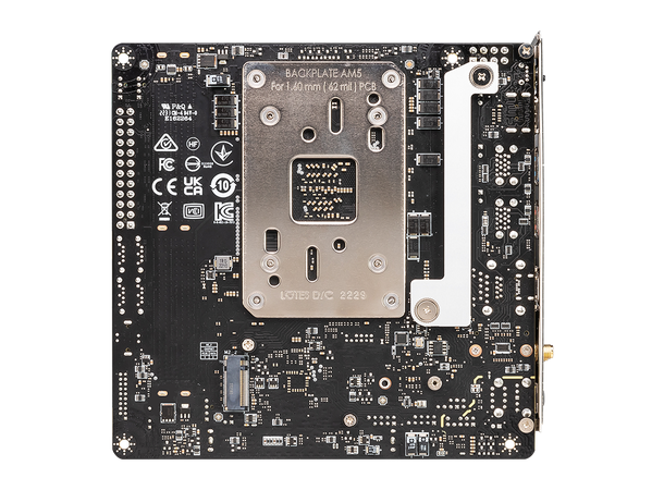 MSI MPG B650I EDGE WIFI AM5, Mini-ITX, DDR5, 1x PCI-E, 2x M.2