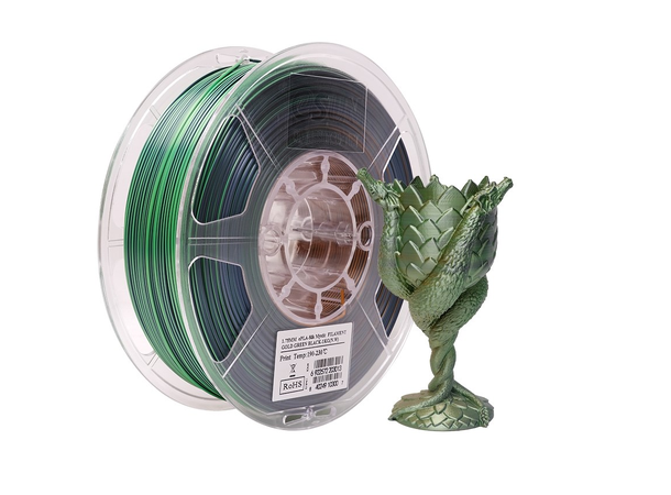 eSUN Silk Mystic- Gold/Green/Black Vekt filament: 1kg