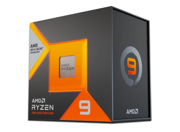 AMD Ryzen 9 7950X3D CPU AM5, 4.2/5.7GHz, 16-kjerner, 32-tråder