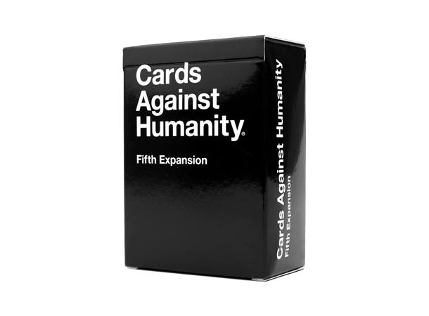 Cards Against Humanity: Fifth Expansion 100 completely NEW cards (75 W / 25 B)