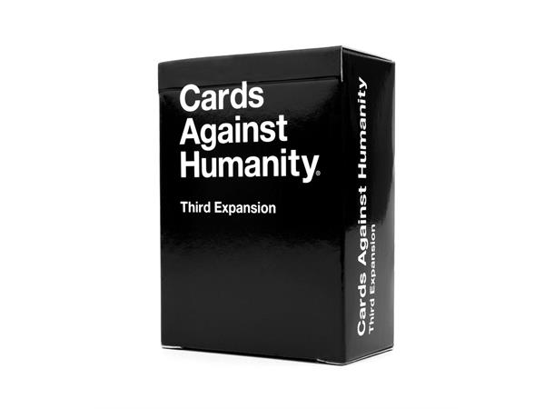 Cards Against Humanity: Third Expansion 100 completely NEW cards (75 W / 25 B)