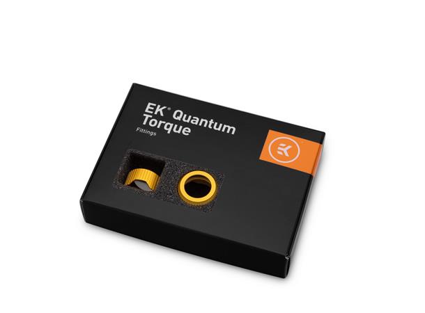 EK-Quantum Torque Compression Ring 6-Pk HDC 14, Gull, 6-pk, til rør