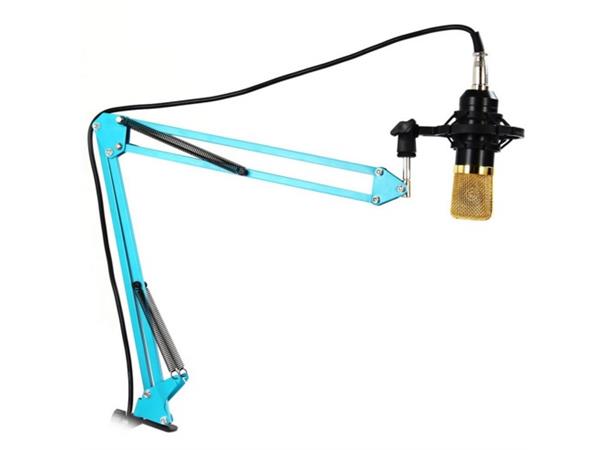 Microphone Suspension Boom - SkyBlue Scissor Arm Stand (up to 80cm /31.5")