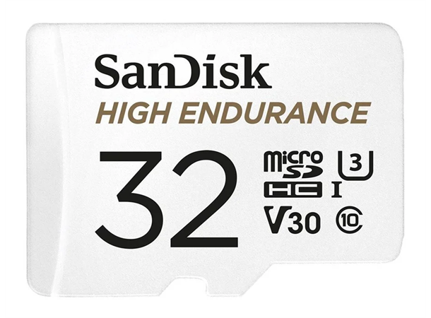 Sandisk High Endurance microSDXC 32GB Videoklasse V30, UHS-I U3, klasse10