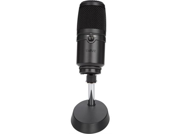 Svive Hydra Mikrofon Pro USB, stativ, digital utgang, 3.5mm Jack