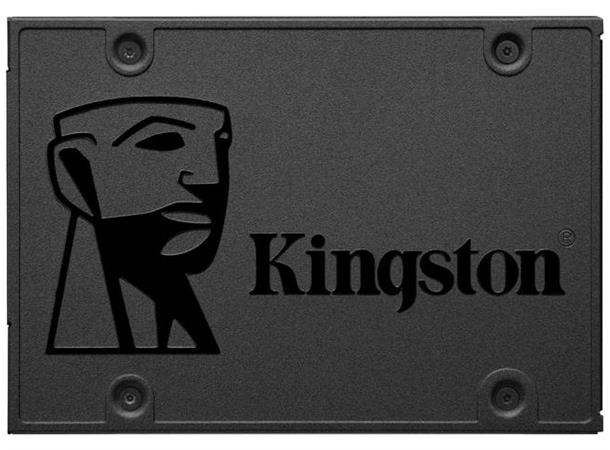 Kingston A400 240GB 2.5" SSD SATA 3.0, 2.5", TLC, opp til 500/350