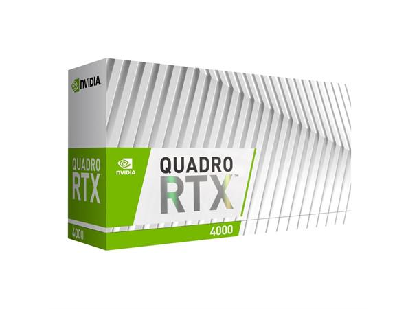 PNY Quadro RTX4000 PCI-Express x16 Gen3.0, 8 GB GDDR6, SLI