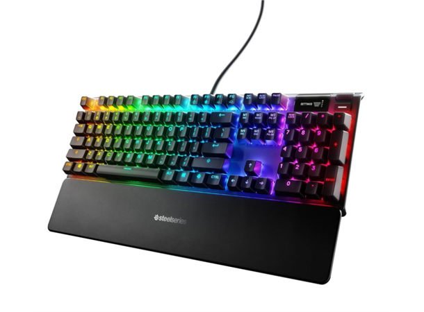 Steelseries Apex Pro Gaming Tastatur usb pass-through, nordisk, RGB