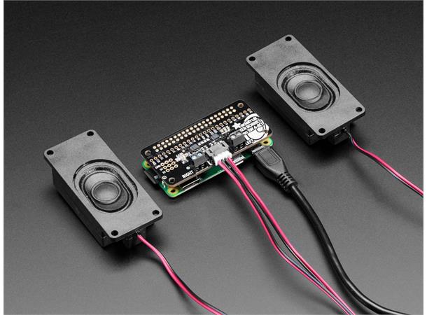 Stereo Enclosed Speaker Set - 3W 4 Ohm remember to also buy Bonnet!