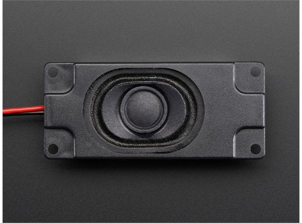 Stereo Enclosed Speaker Set - 3W 4 Ohm remember to also buy Bonnet!