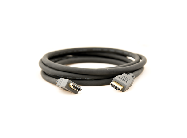 Stoltzen FLEX HDMI 2.0 Kabel (18Gbps) 2m 2m, Trippelskjermet. fleksibel og myk