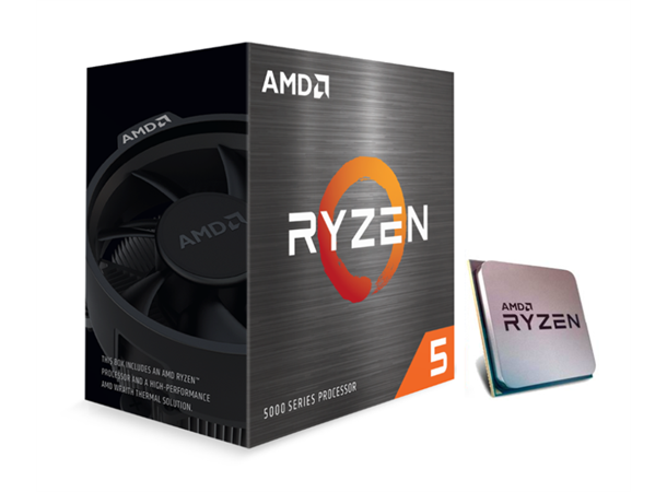AMD Ryzen 7 5700G AM4, 8 kjerner/16 tråder, 3.8/4.6Ghz