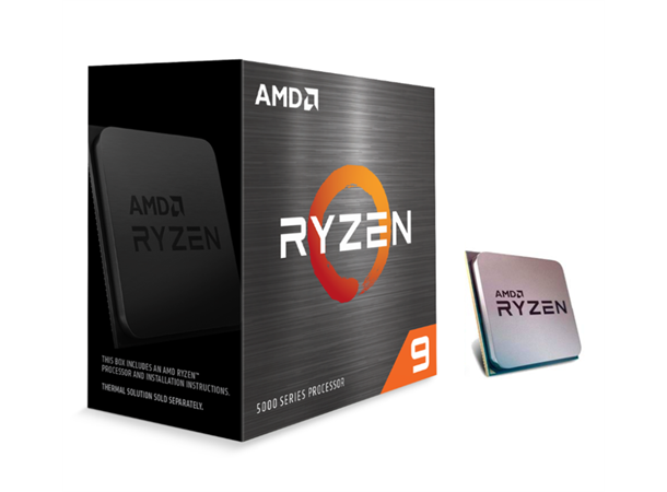 AMD Ryzen 9 5950X Prosessor Socket-AM4, 16-kjerner, 32-tråder