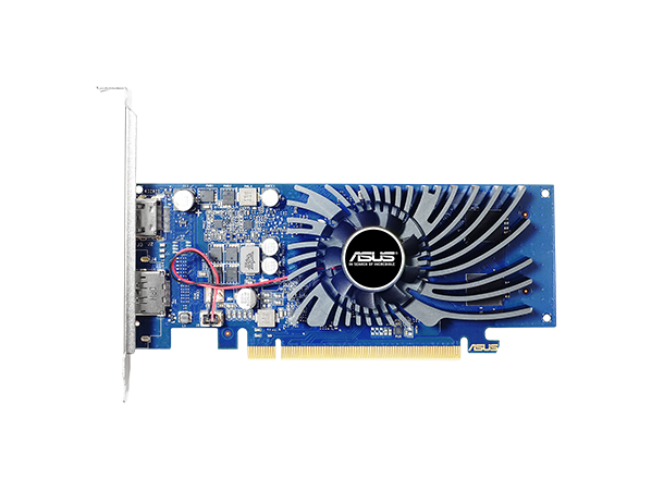ASUS GeForce GT 1030 2GB (m/vifte) DisplayPort, HDMI, GDDR5, m/ LP-brakett