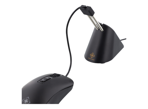 DG Mouse Bungee - Svart Svart kabelholder til gamingmus