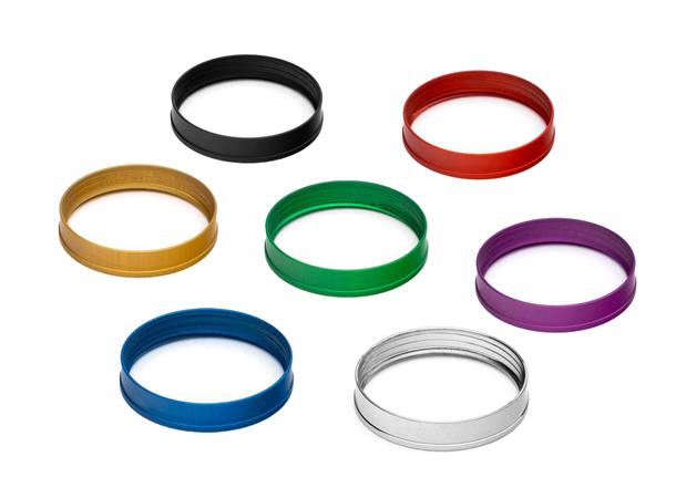 EK-Quantum Torque Color Ring 10-Pack HDC 10/14, 10-pakning, til hardtubing