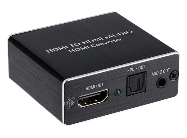 HDMI 1.4 (4K support) Audio Extractor HDMI -> HDMI out + Optical & Analog out
