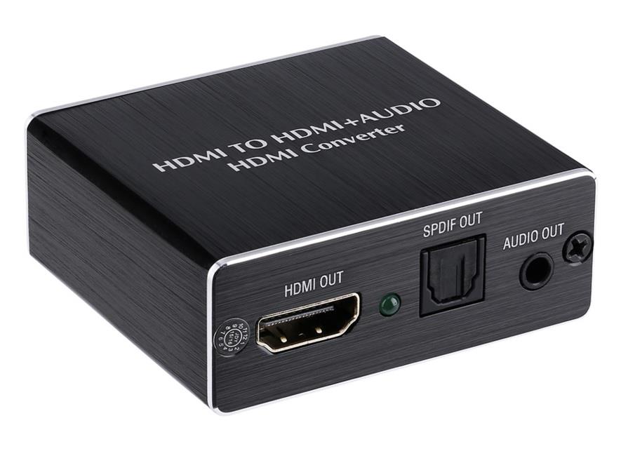 HDMI 1.4 (4K support) Audio Extractor HDMI -> HDMI out + Optical