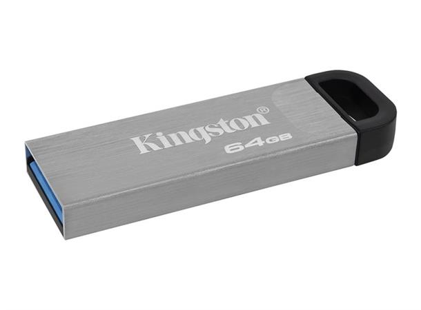 Kingston Data Traveler Kyson 64GB USB 3.2 Gen 1, opp til 200 MB/s