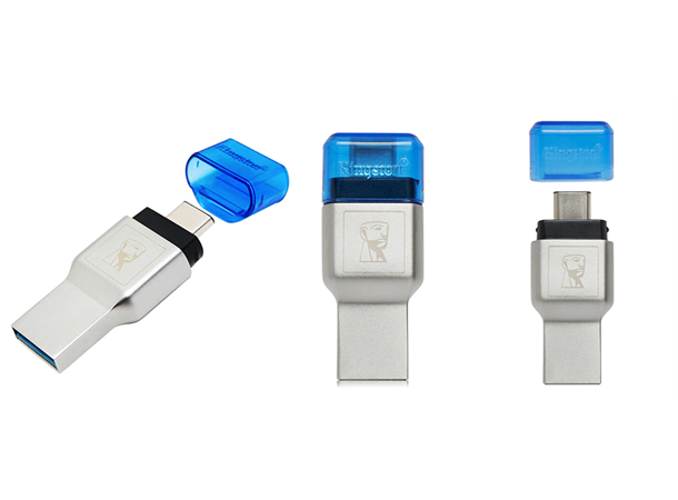 Kingston MobileLite Duo 3C microSD-leser USB type-A/USB type-C, microSD/SDHC/SDXC