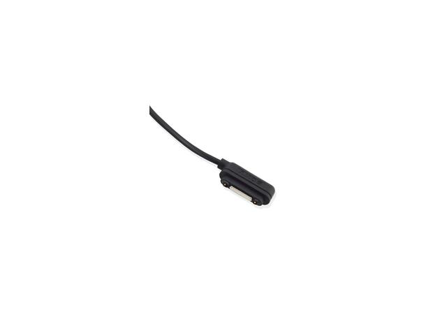 Mobile Magnetic USB Cable Sony Black ladekabel til Sony Xperia Z/Z1/Z2/Z3
