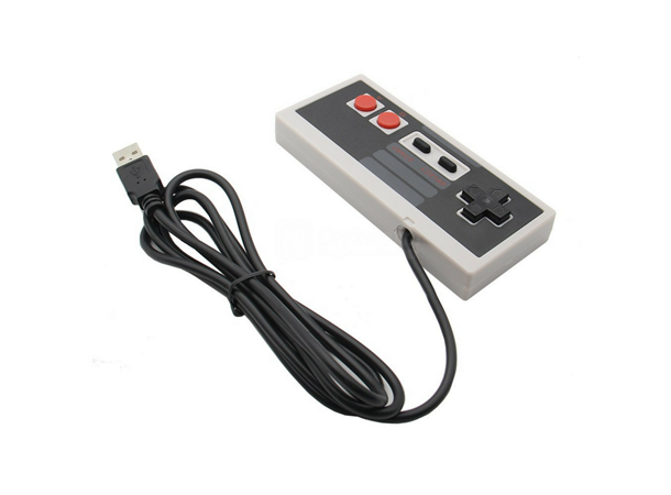 Raspberry Pi kompatibel USB NES Gamepad kablet, retro USB kontroller
