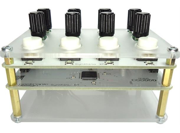 Synthino XM Synthesizer MIDI & USB inn, phono ut, 9V battery
