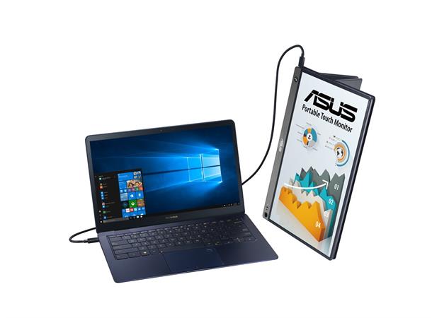 ASUS ZenScreen Touch 15.6" IPS Monitor MB16AMT, 1920x1080, USB-C, 7800 mAh
