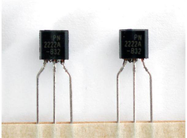 NPN Bipolar Transistorer (PN2222) 10 pack