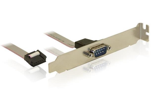 Slot Bracket > 1 x Serial Ports (DB9) Fullsize PCI brakett, 1x IDC10 (Female)