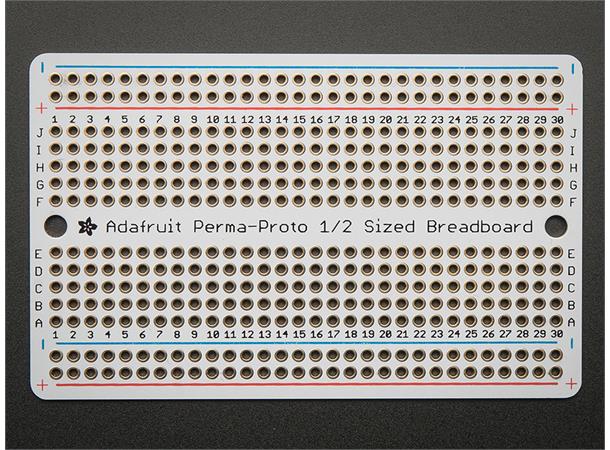 Adafruit Half-sized Breadboard PCB Perma-Proto, 3 Pakk!