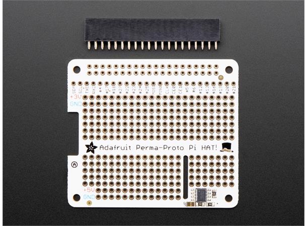 Adafruit Perma-Proto HAT for Pi Mini Kit - med blank EEPROM