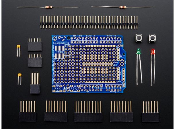 Adafruit Proto Shield for Arduino Kit Stackable Versjon R3