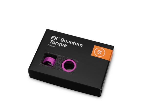 EK-Quantum Torque Compression Ring 6-Pk HDC 16, Lilla, 6-pk, til rør