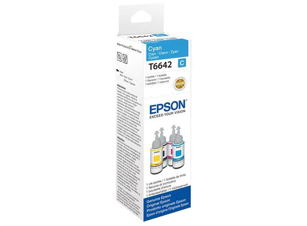 Epson Blekk T6642 Cyan 70ml for Epson EcoTank serie