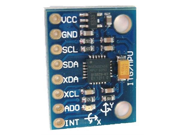 GY-521 breakout board (MPU-6050) 3 Axis analog gyro +3 Axis Accelerometer
