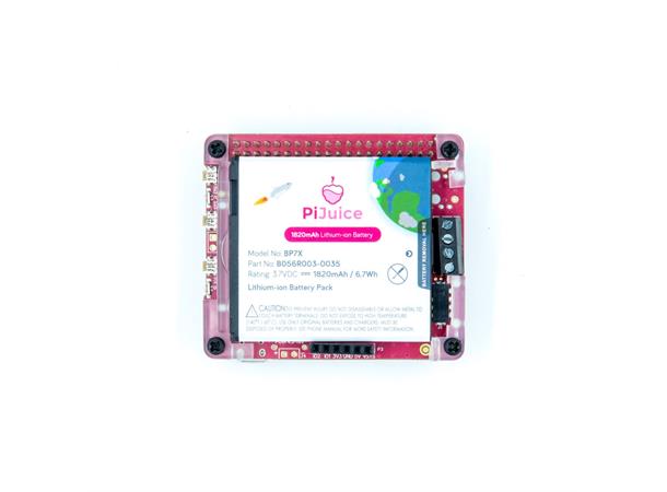 PiJuice HAT Portabel batteripakke til Raspberry Pi