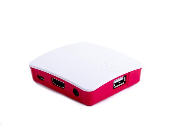 Raspberry Pi 3A+ Official Case Red/White -Official case for Pi 3 A+