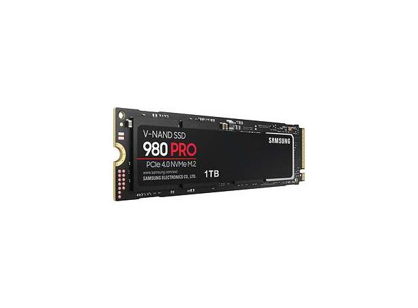 Samsung 980 PRO 1TB SSD (single sided) PCIe 4.0 NVMe, 7000/5000 MB/s