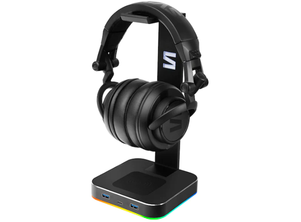 Svive Eris headset stand Qi, 15W, USB-Ax2, USB-Cx1