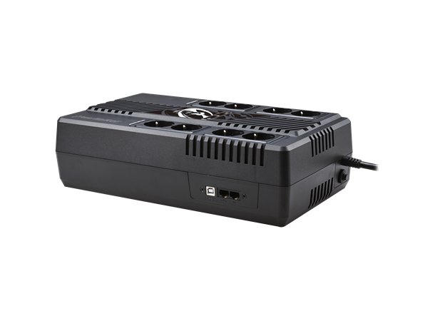 PowerWalker VI 1000 MS (600 watt) 8x Schuko, line interactive UPS, 1000 VA