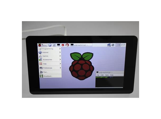 Raspberry Pi 7" Touchskjerm LCD Raspberry Pi touch screen LCD